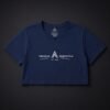CroppedTee Marinho Cropped Tee Feminina Ascend Essentials