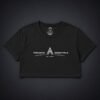 CroppedTee Preta Cropped Tee Feminina Ascend Essentials