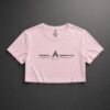 CroppedTee_Rosa_P Cropped Tee Feminina Ascend Essentials