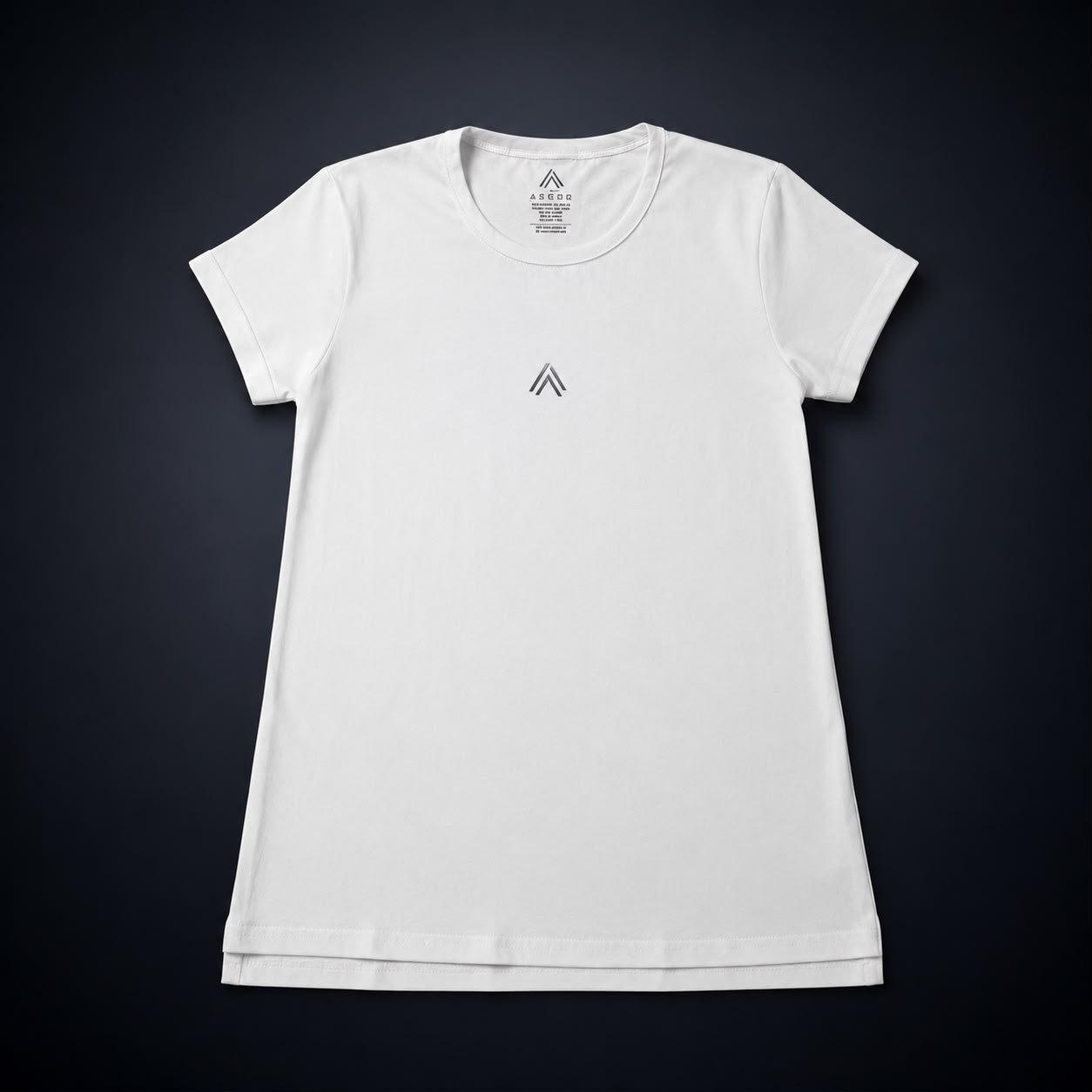 Longline Tee Branca Ascend Essentials