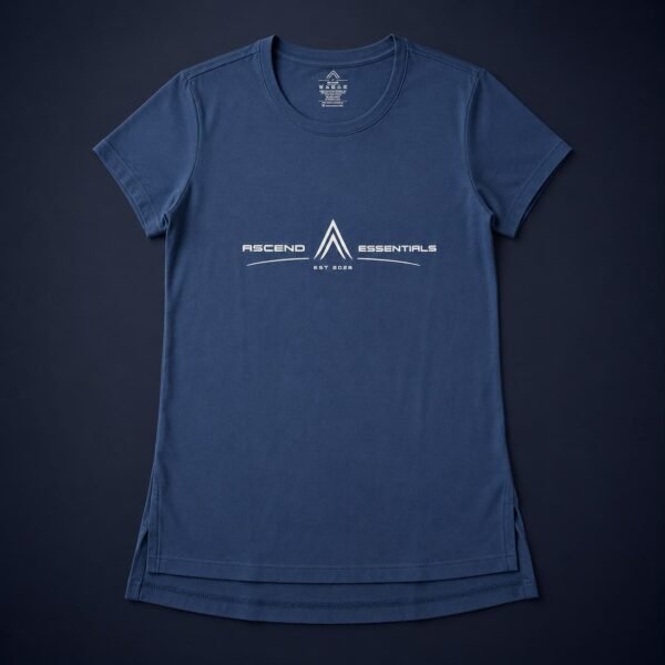 LongLine Marinho Camiseta LongLine Ascend Essentials